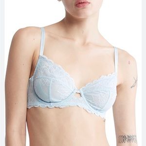 Victoria's Secret PINK 32C Blue Mint Bra
